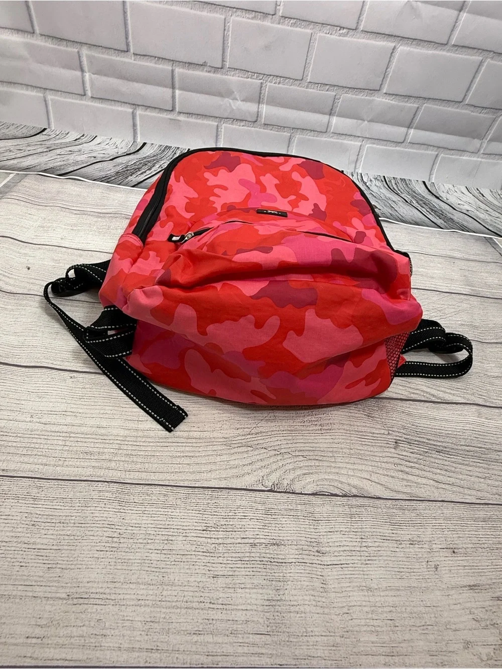 SCOUT Big Draw Pink Red Camo Backpack 12x17x7 Travel School Bag